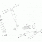 001 - GRAND TOURING 600R E-TEC - North America 05- suspension - rear shocks