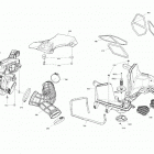 012 - SUMMIT 850 E-TEC Turbo - X with EXPERT Package - 165 02- engine - air intake