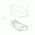 003 - SUMMIT 850 E-TEC - X - North America 07- body - seat