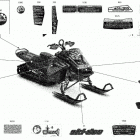 004 - SUMMIT 850 E-TEC - X with EXPERT Package - 154 07- body - decals