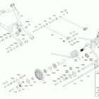 001 - GRAND TOURING 600R E-TEC - North America 05- suspension - rear - upper section