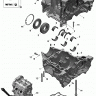 002 - TUNDRA 600 ACE - LT - Europe 01- rotax - crankcase
