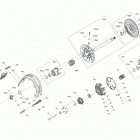 002 - TUNDRA 600 ACE - LT - Europe 04- drive - pulley