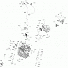 003 - SKANDIC WT 600R E-TEC - North America 02- engine - system