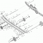 009 - RENEGADE 850 E-TEC - XRS - North America 05- suspension - rear - lower section
