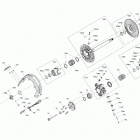 002 - MXZ 600R E-TEC - XRS - Europe 04- drive - pulley