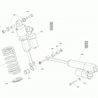 008 - MXZ 600RS - North America 05- suspension - rear shocks