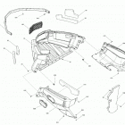 002 - TUNDRA 600HO E-TEC - North America 09- body - bottom pan