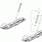 001 - SKANDIC WT 550F - North America 07- suspension, front - shocks