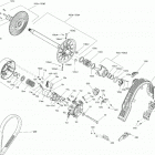 002 - TUNDRA 600HO E-TEC - North America 05- pulley - system