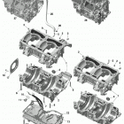 005 - SUMMIT 850 E-TEC Turbo - Europe 01- engine - crankcase - 849