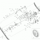 002 - GRAND TOURING 600 ACE - North America 08- suspension, rear - upper section - sport