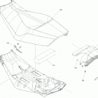 006 - RENEGADE 850 E-TEC - Enduro - North America 09- seat - main section