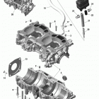 009 - MXZ 600RS - North America 01- engine - crankcase -  598 rs