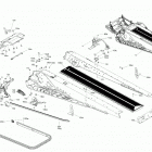 002 - TUNDRA 600HO E-TEC - North America 09- frame - rear section