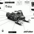 002 - BACKCOUNTRY 850 E-TEC - STD - North America 09- body - decals - std