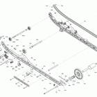 003 - FREERIDE 165 850 E-TEC - Europe 08- suspension, rear - lower section