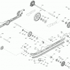 002 - TUNDRA 600HO E-TEC - North America 08- suspension, rear - upper section