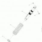 005 - SUMMIT 850 E-TEC - EXPERT - North America 07- suspension, front - shocks