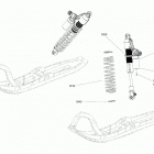 008 - MXZ 850 E-TEC - XRS - North America 07- suspension, front - shocks