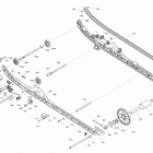 003 - SUMMIT 850 E-TEC - X - Europe 08- suspension, rear - lower section  - except model 146...