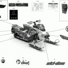 002 - BACKCOUNTRY 850 E-TEC - Europe 09- body - decals - xrs - 146