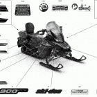 003 - GRAND TOURING 900 ACE - North America 09- body - decals - ltd