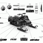 003 - MXZ 600RS - Europe 09- body - decals - racing