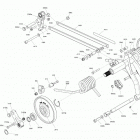 009 - MXZ 600RS - North America 08- suspension, rear - upper section - racing