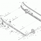 002 - SUMMIT 850 E-TEC - SP - Europe 08- suspension, rear - lower section - model 154''