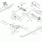 007 - MXZ 850 E-TEC - X - North America 08- suspension, rear - upper section