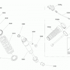 006 - RENEGADE 850 E-TEC - Enduro - North America 08- suspension, rear - shocks - enduro