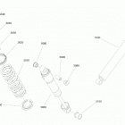 002 - BACKCOUNTRY 850 E-TEC - STD - North America 08- suspension, rear - shocks