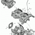 002 - SUMMIT 600R E-TEC - North America 01- engine - crankcase - 600r e-tec