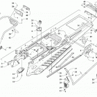 NORSEMAN 8000 X ES 153 RED INTERNATIONAL [S2020BCHLDOSR] Tunnel and snowflap assembly [108197]