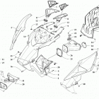 RIOT 6000 ES 146 CHARCOAL [S2020RTDLXUSB] Hood and air intake assembly [107897]