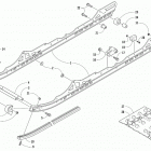LYNX LT BLACK [S2019LXDLTUSB] Slide rail and track assembly [105580]