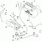 LYNX BLACK [S2019LXDFCUSB] Battery and tray assembly [102989]