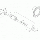 LYNX BLACK [S2019LXDFCUSB] Electric start - starter motor assembly [104068]
