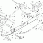 M 6000 ALPHA ONE ES 154 CHARCOAL [S2020M6DA1USB] Rail and arm assembly [108210]
