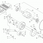 ZR 120 BLACK [S2019ZRAAAUSB] Drive train shaft and brake assemblies [107358]