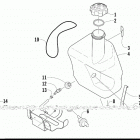 LYNX BLACK [S2019LXDFCUSB] Oil tank assembly [97047]