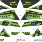 RIOT 8000 ES 146 (2.0) GREEN INTERNATIONAL [S2020RTHLTOSG] Decals [108121]