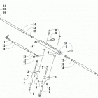 LYNX BLACK [S2019LXDFCUSB] Tie rod assembly [91119]