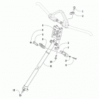 NORSEMAN 6000 ES 154 GRAY [S2019BCDXPUSU] Steering post assembly [107564]