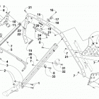 BEARCAT XT BLUE INTERNATIONAL [S2019BCDWTNAL] Steering support assembly [103162]