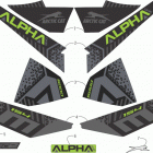 M 6000 ALPHA ONE ES 154 CHARCOAL [S2020M6DA1USB] Decals [108218]