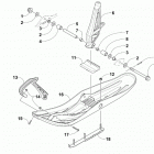 PANTERA 7000 XT LTD BLACK [S2019PTUWLUSB] Ski and spindle assembly [102574]