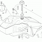 BEARCAT XT BLUE INTERNATIONAL [S2019BCDWTNAL] Gas tank assembly [91367]
