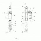 850 MATRYX INDY VR1 129/INTL (S21TKV8RS/8RE) Suspension, shock, ifs (7045432) - s21tkv8rs  /  8re  al...
